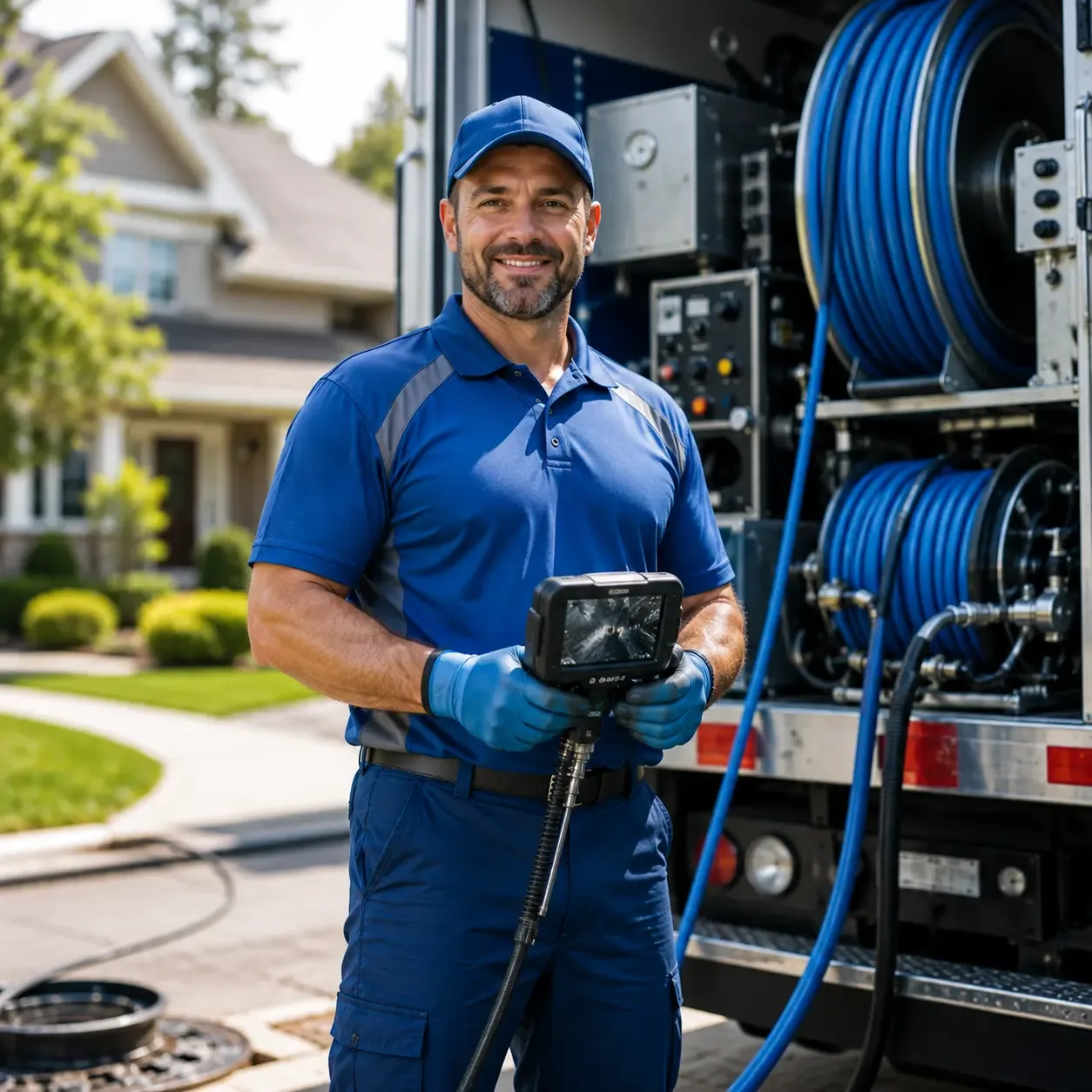 Local outdoor drain cleaning specialists in College Springs, IA